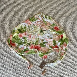 J. Jill Floral Print Tassel Tie Scarf